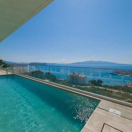 Sunset Shoreline Saranda - Sea View - Free Private Parking - Pool Exterior foto