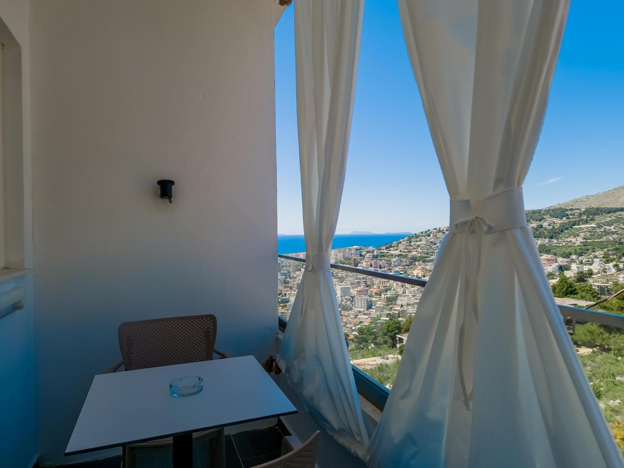 Sunset Shoreline Saranda - Sea View - Free Private Parking - Pool Exterior foto